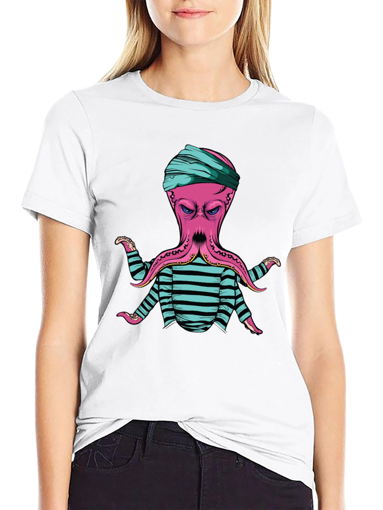 Cool Octopus T-Shirt - Unique Graphic Tee