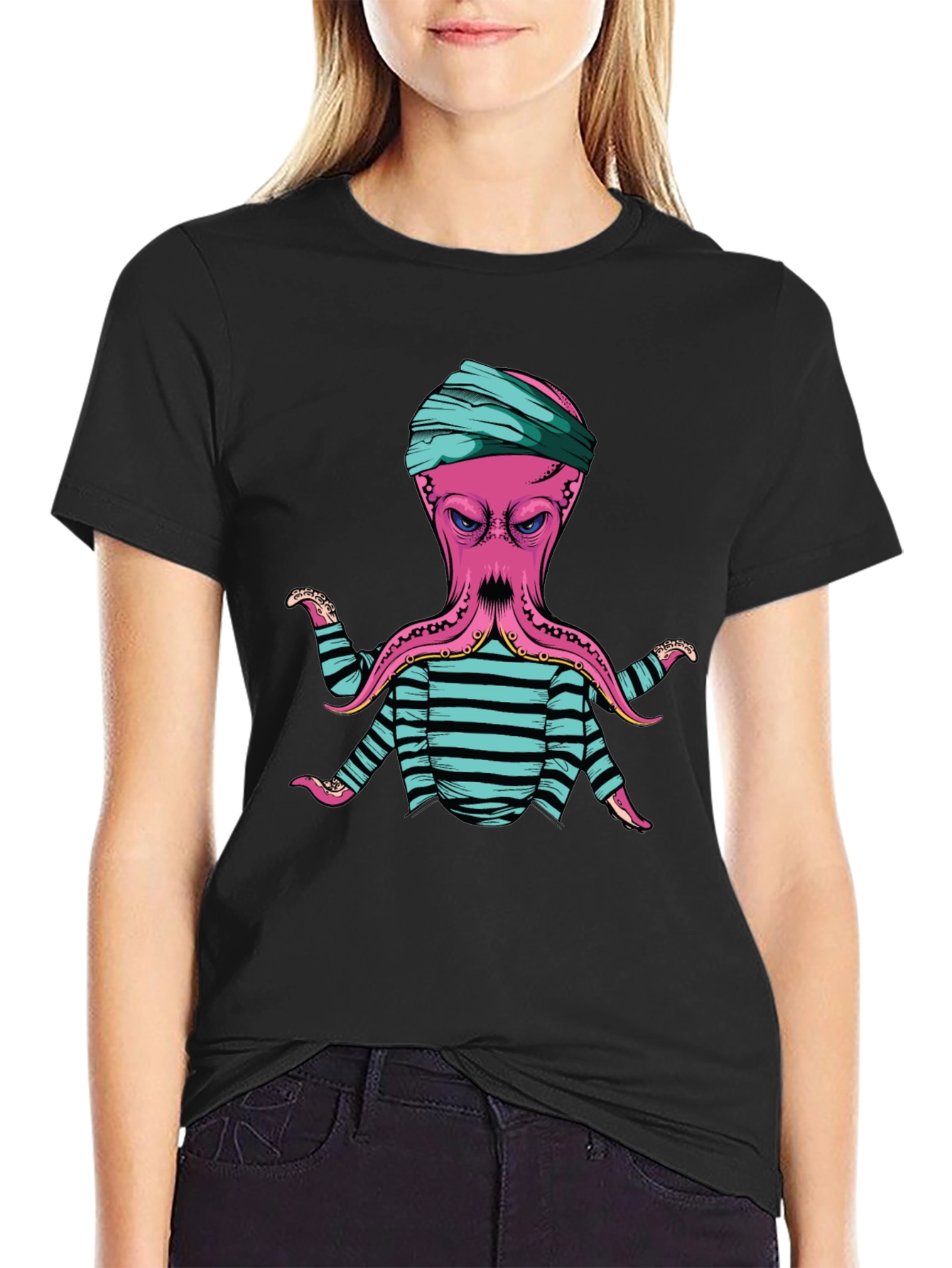 Cool Octopus T-Shirt - Unique Graphic Tee