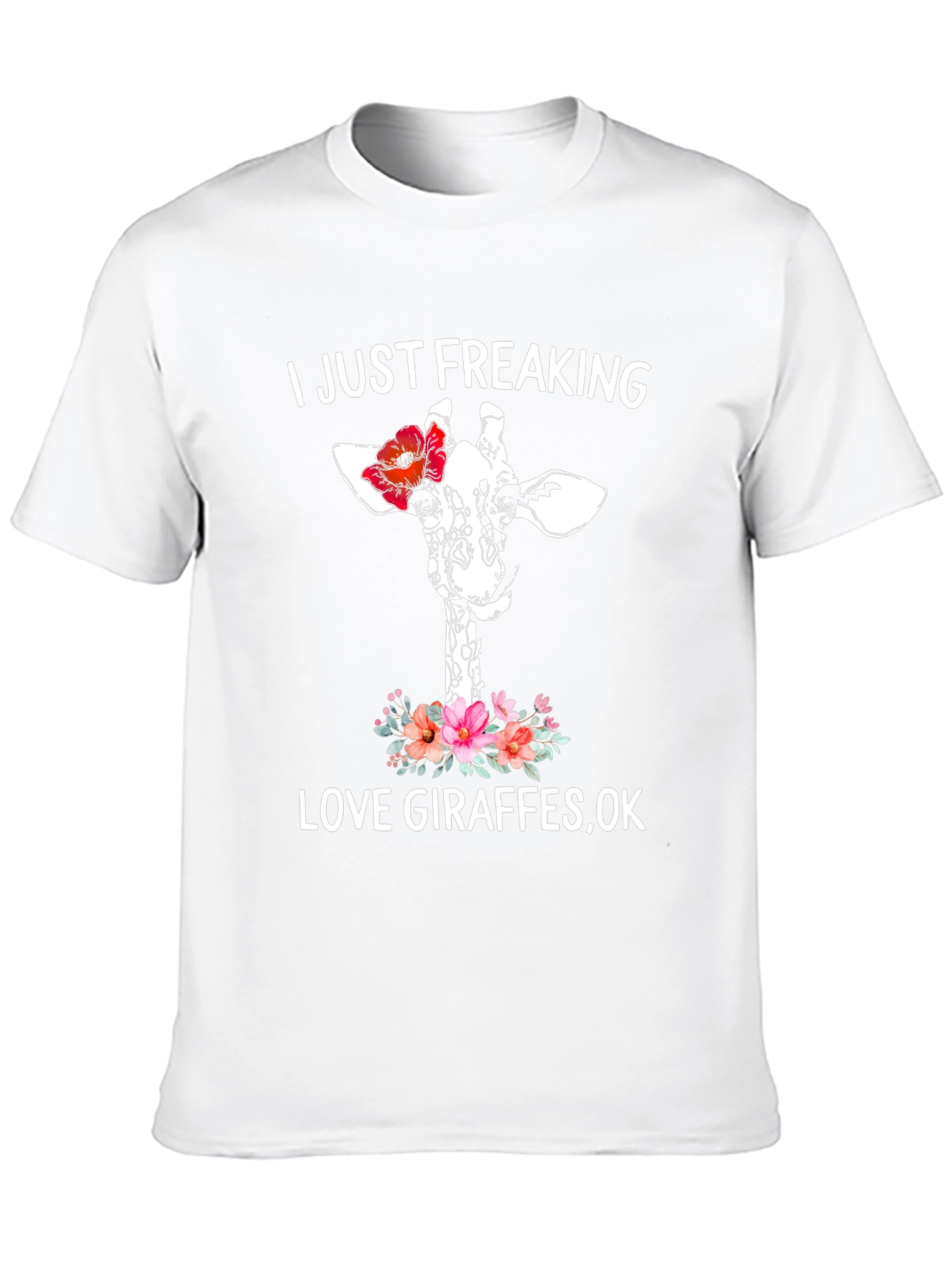 I Love Giraffes T-Shirt