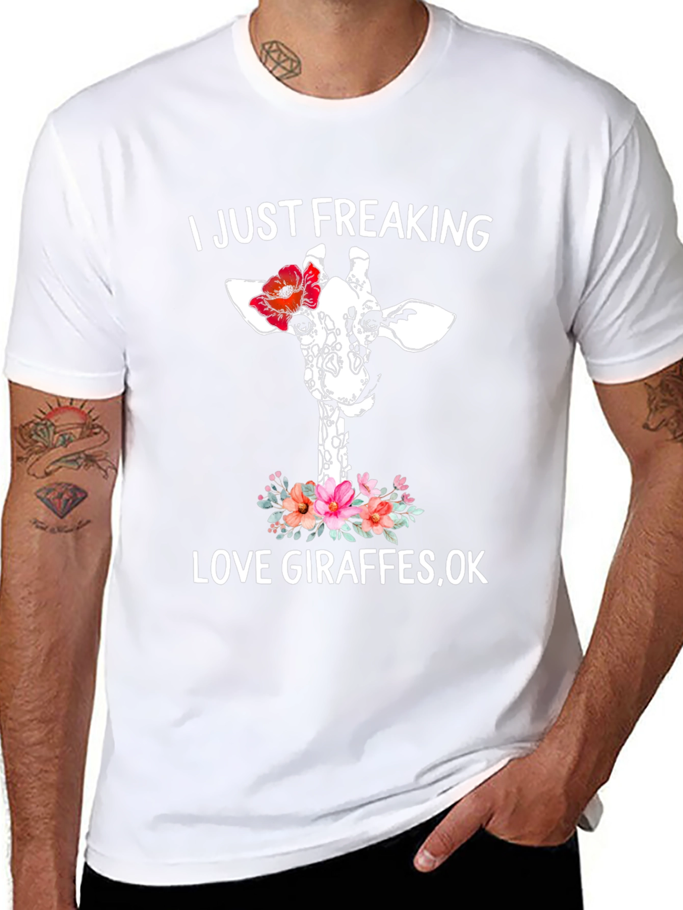 I Love Giraffes T-Shirt