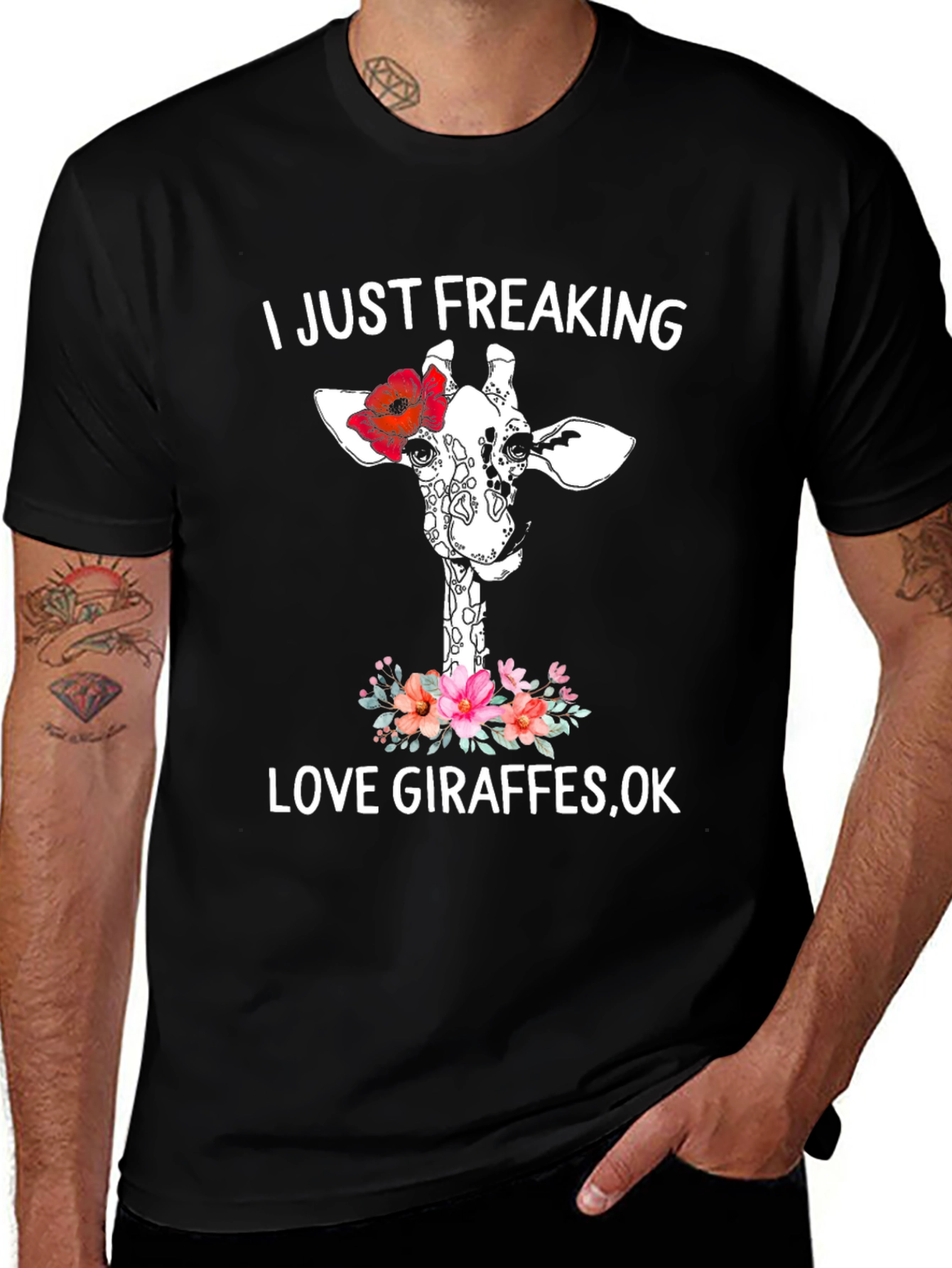 I Love Giraffes T-Shirt