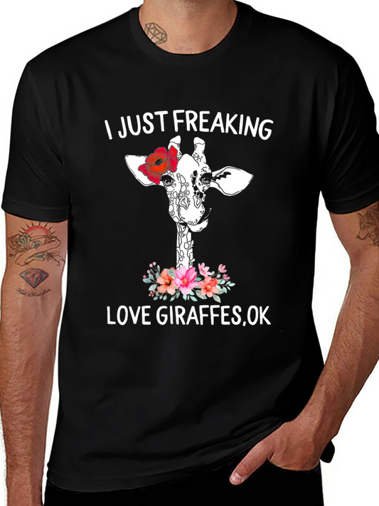 I Love Giraffes T-Shirt