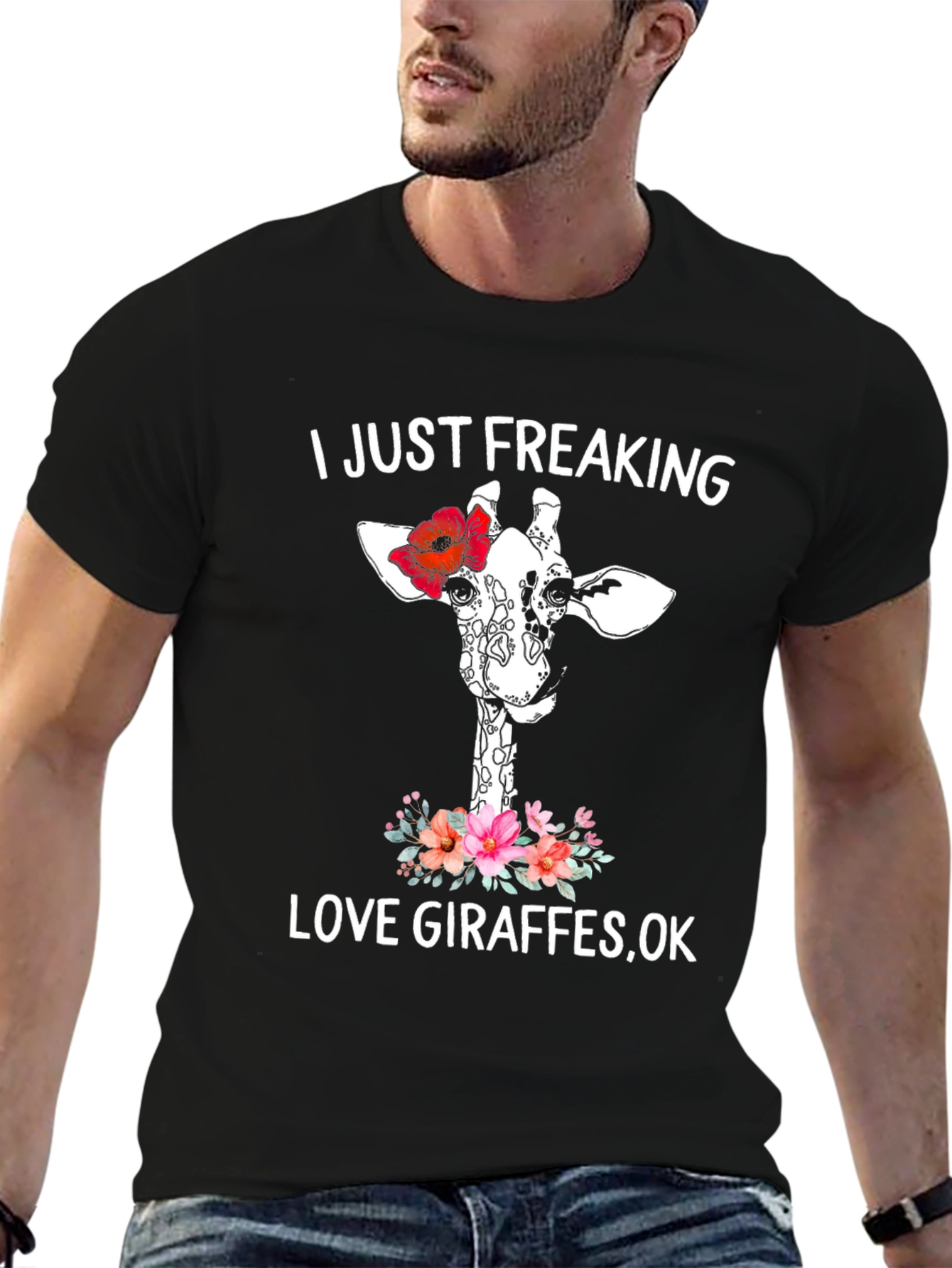I Love Giraffes T-Shirt