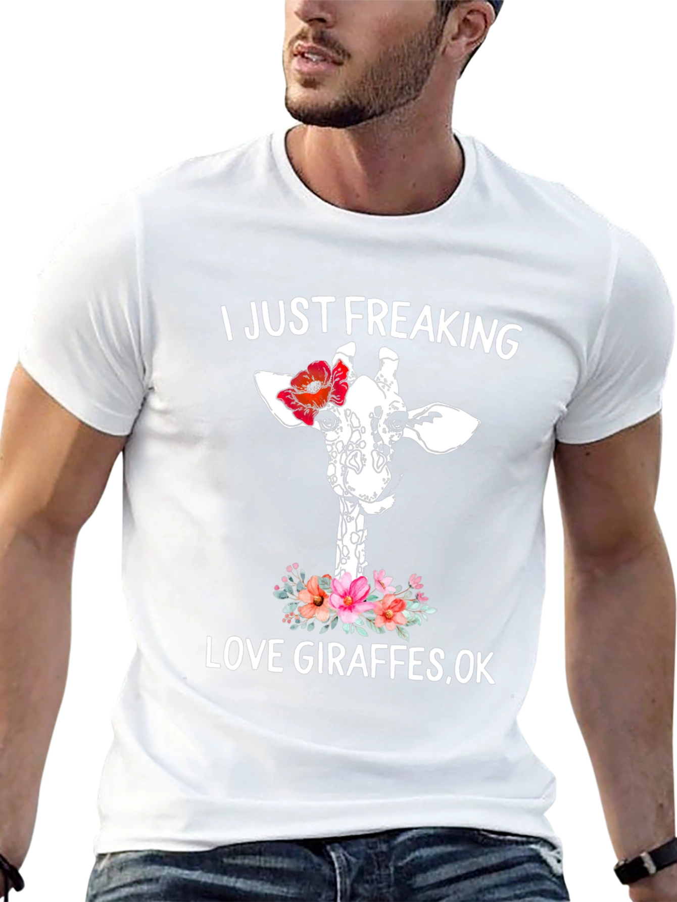 I Love Giraffes T-Shirt