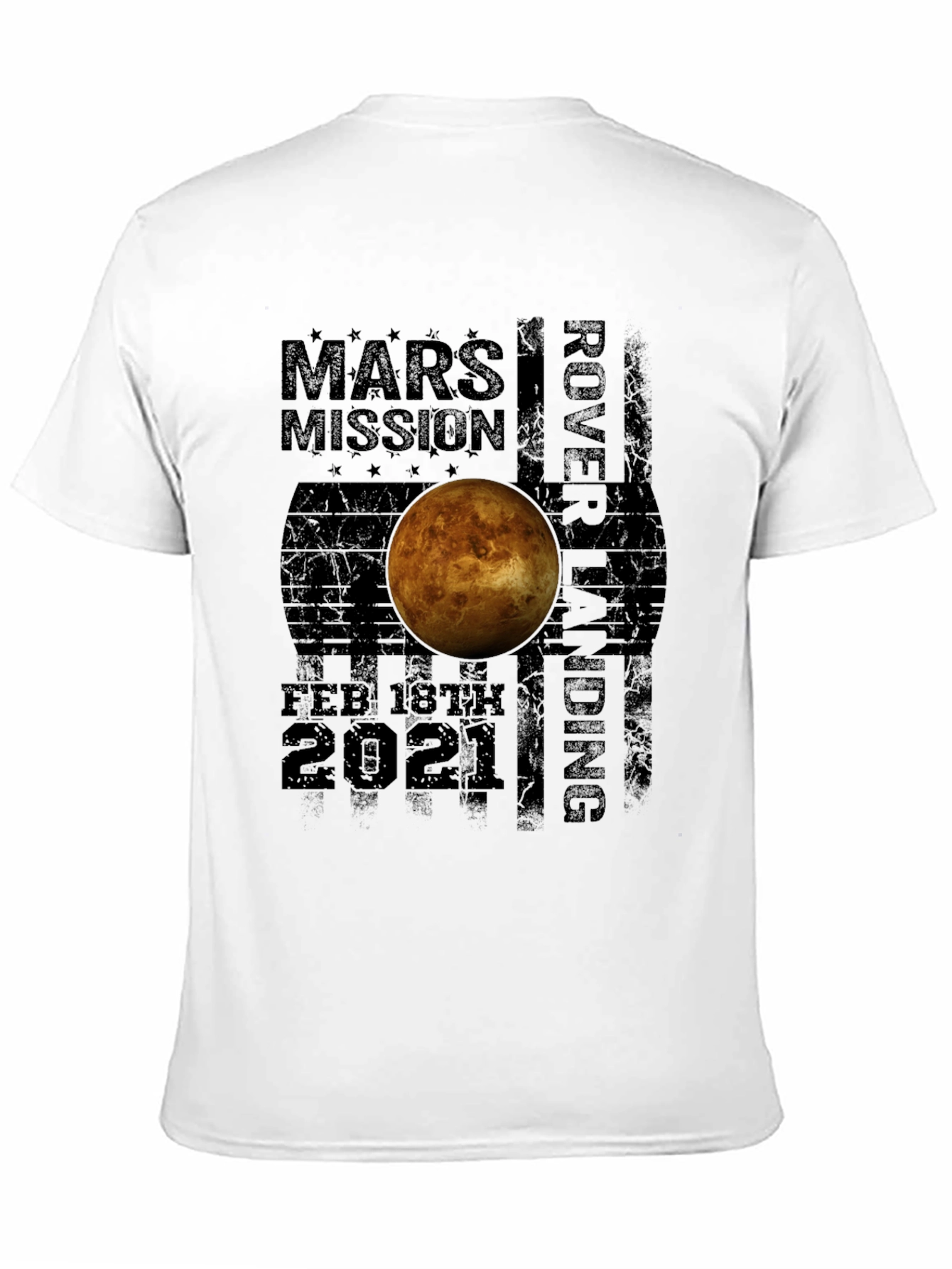 Mars Mission Rover Landing T-Shirt - Feb 18th 2021