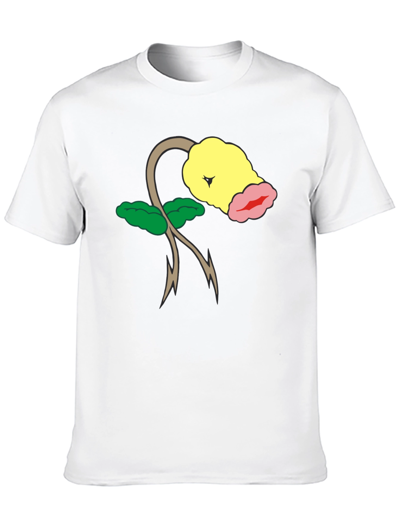 Bellsprout Pokemon Black T-Shirt
