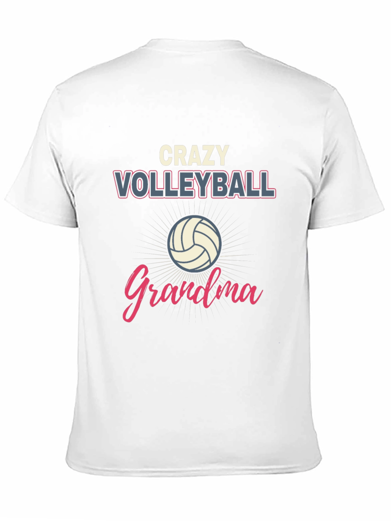 Crazy Volleyball Grandma T-Shirt