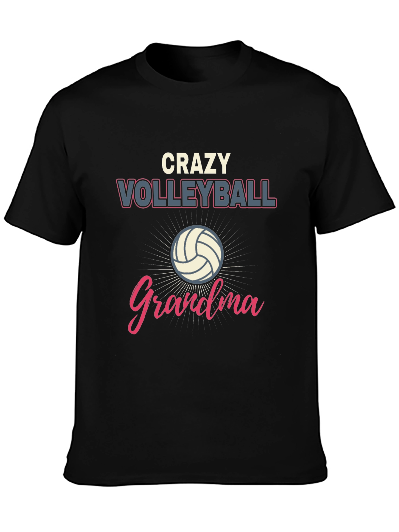 Crazy Volleyball Grandma T-Shirt