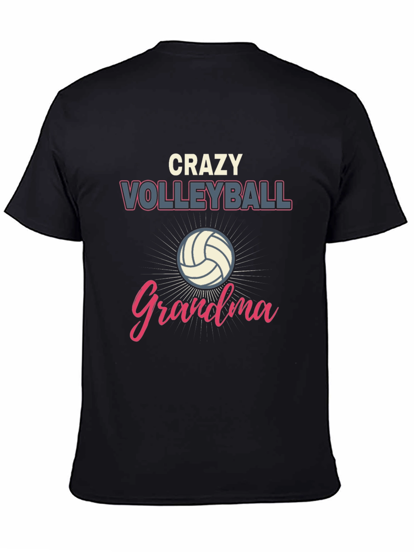 Crazy Volleyball Grandma T-Shirt