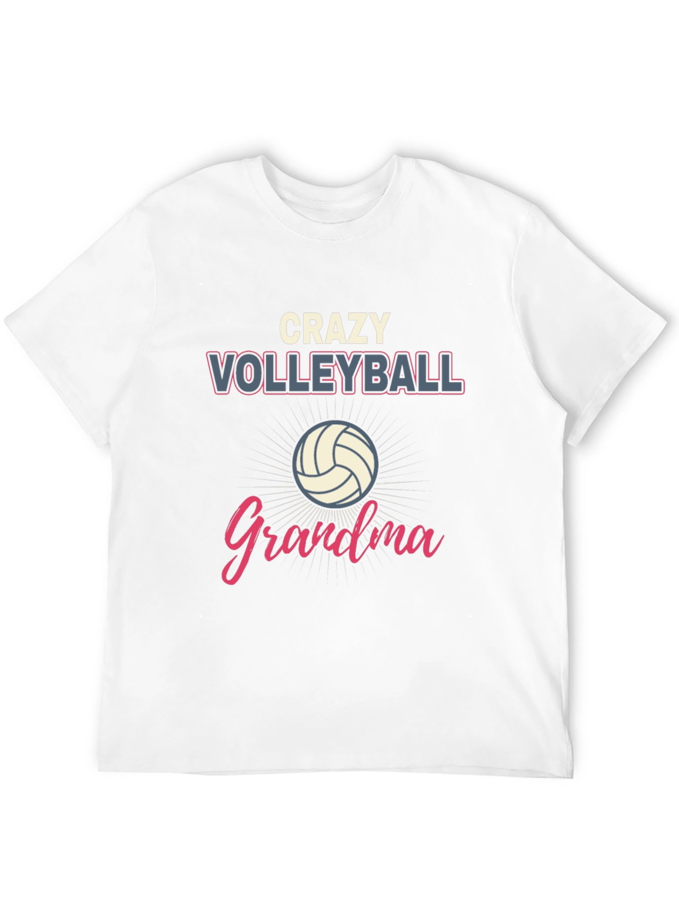Crazy Volleyball Grandma T-Shirt