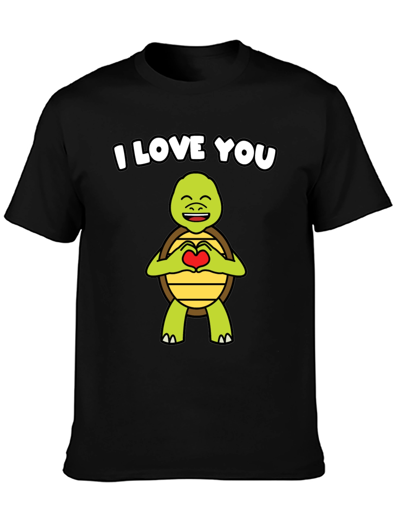 I Love You Turtle Graphic Tee