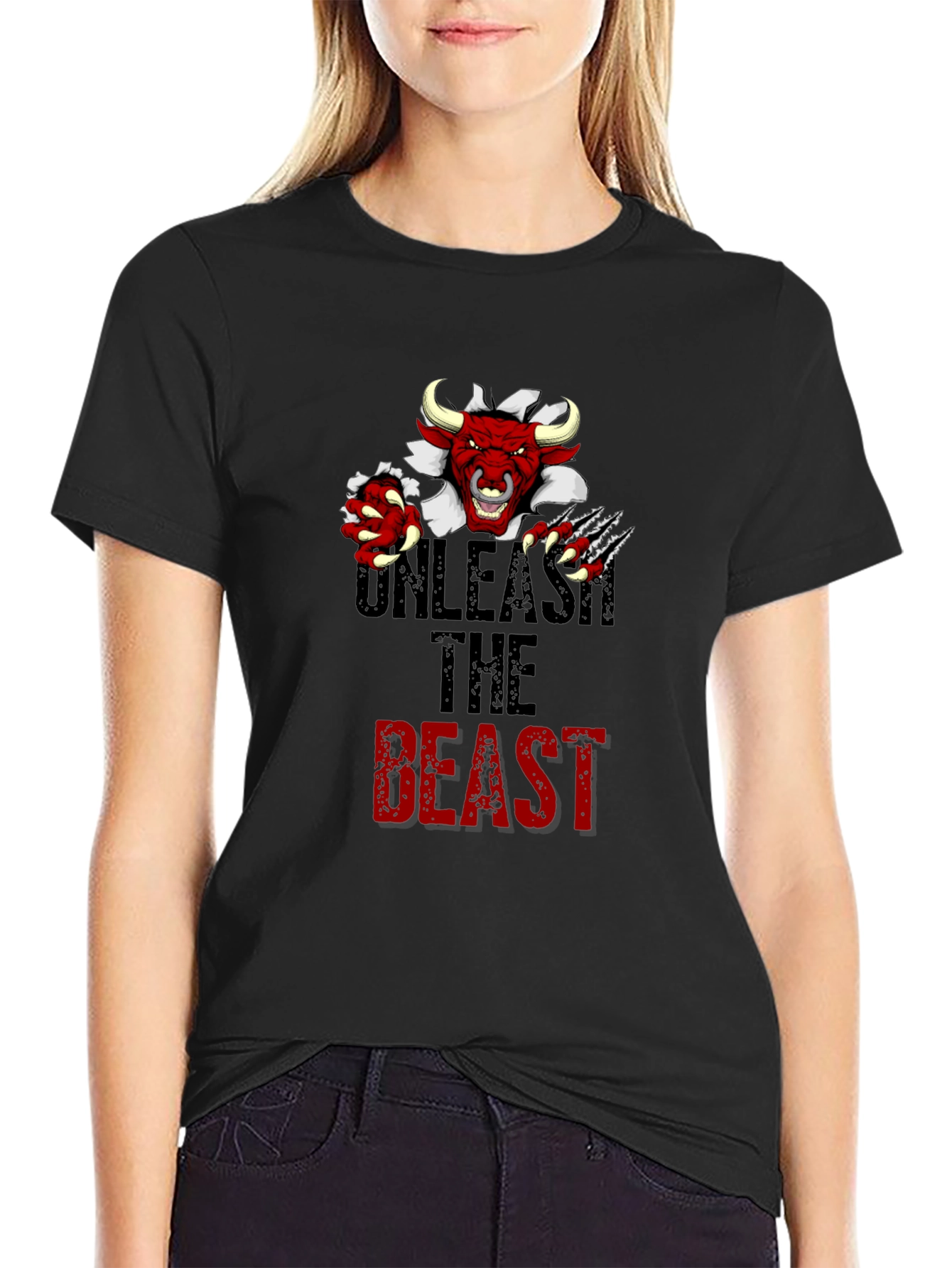 Unleash The Beast Graphic T-Shirt