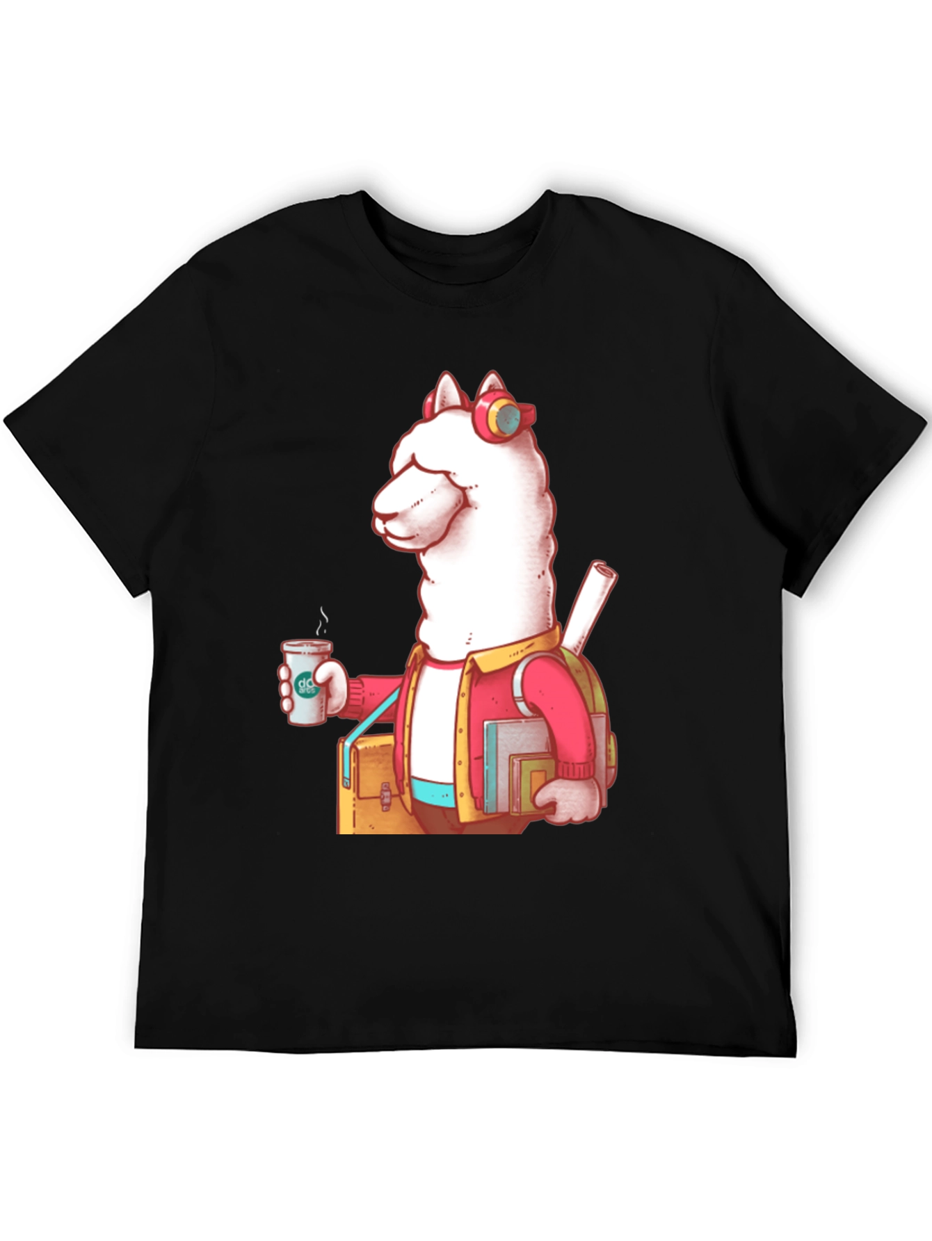 Cool Llama Student Graphic Tee