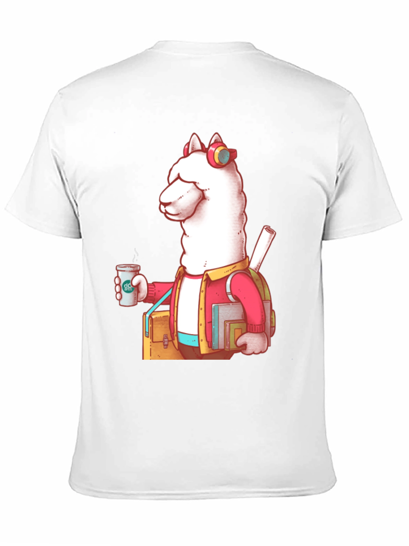 Cool Llama Student Graphic Tee