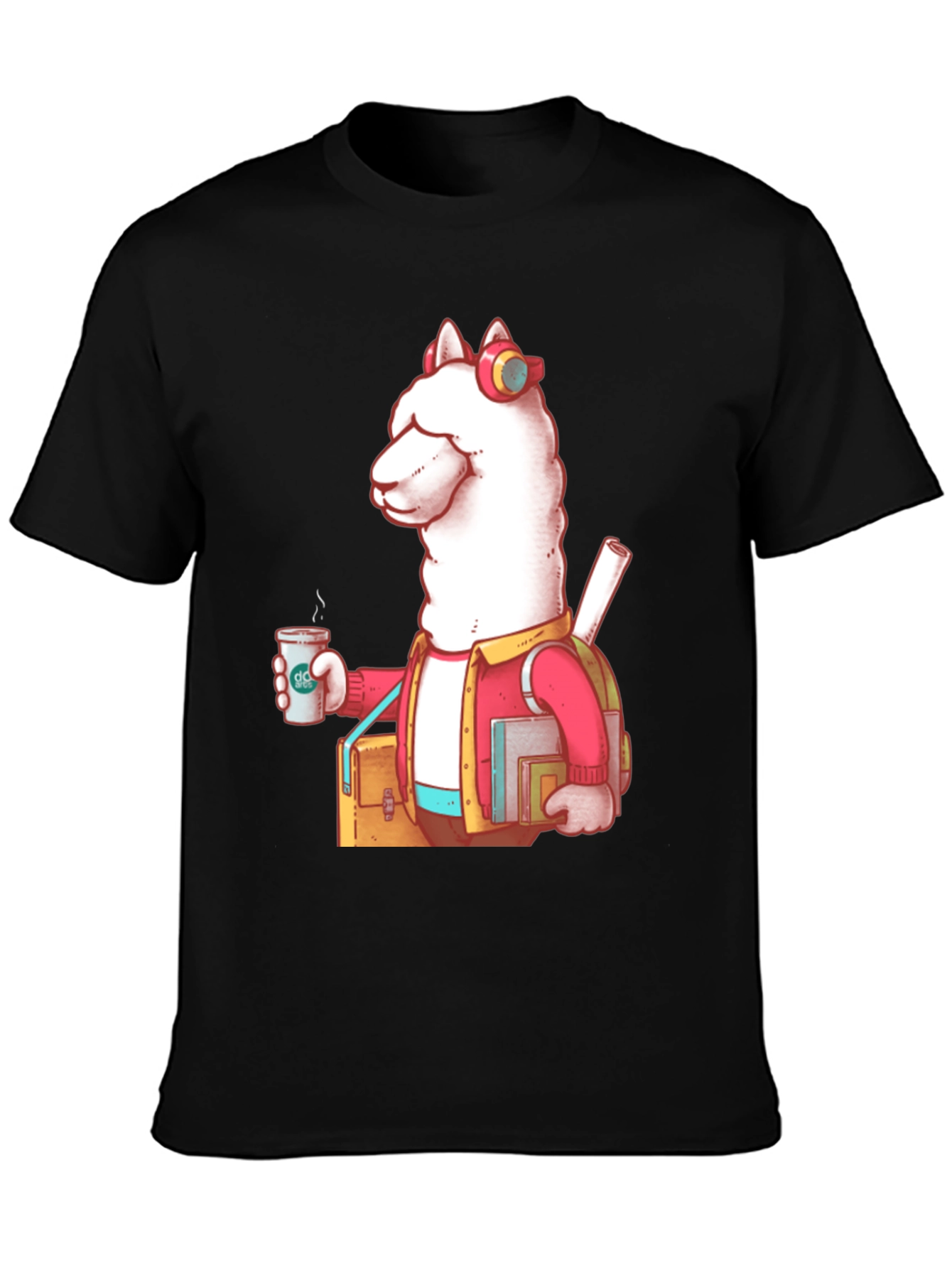 Cool Llama Student Graphic Tee