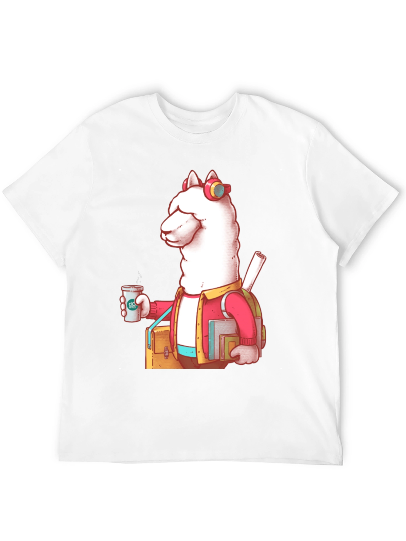 Cool Llama Student Graphic Tee