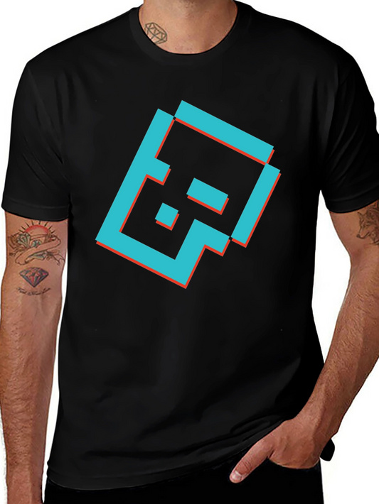Pixel Art Graphic T-Shirt - Stylish Trendy Casual Tee
