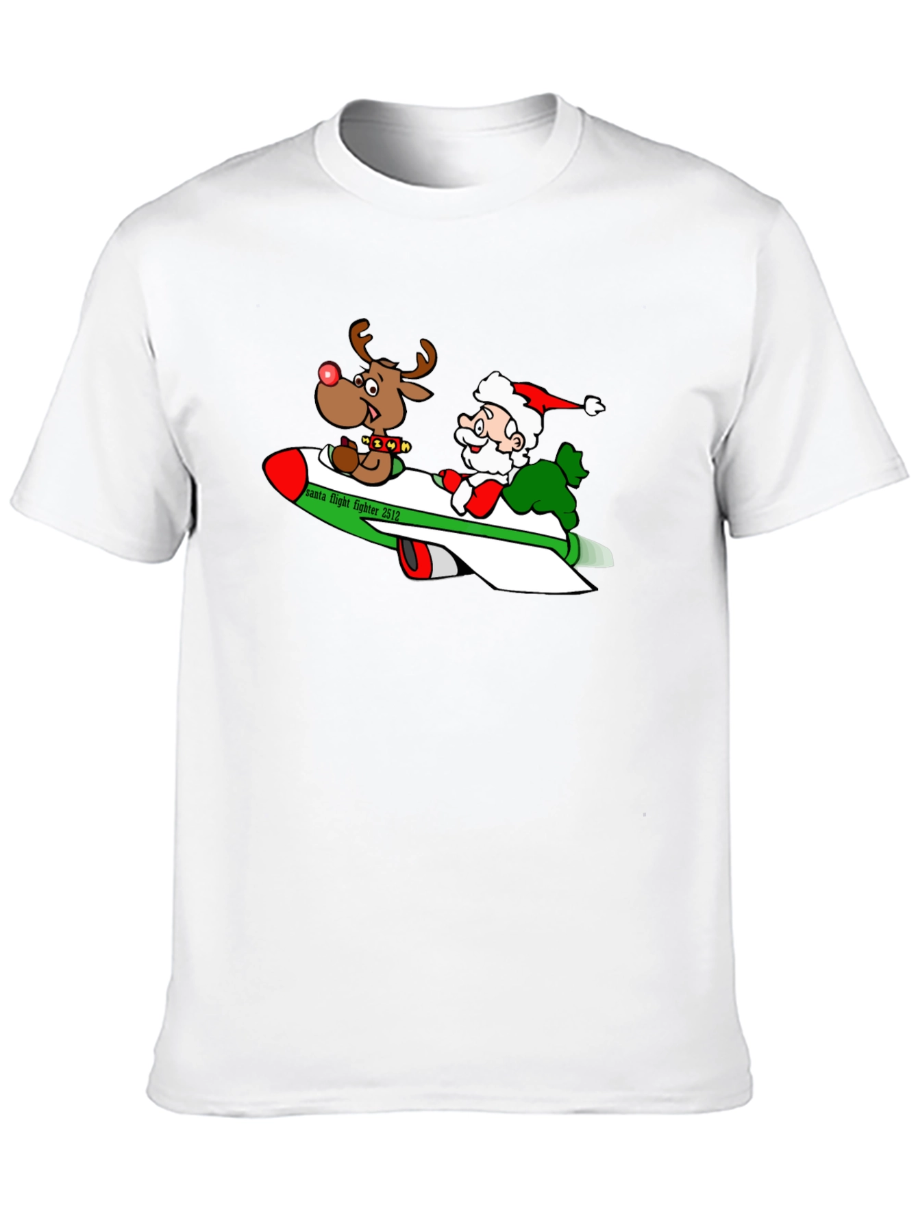 Festive Santas Flight T-Shirt