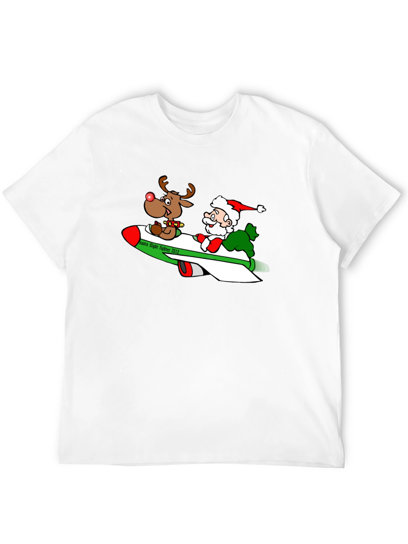 Festive Santas Flight T-Shirt