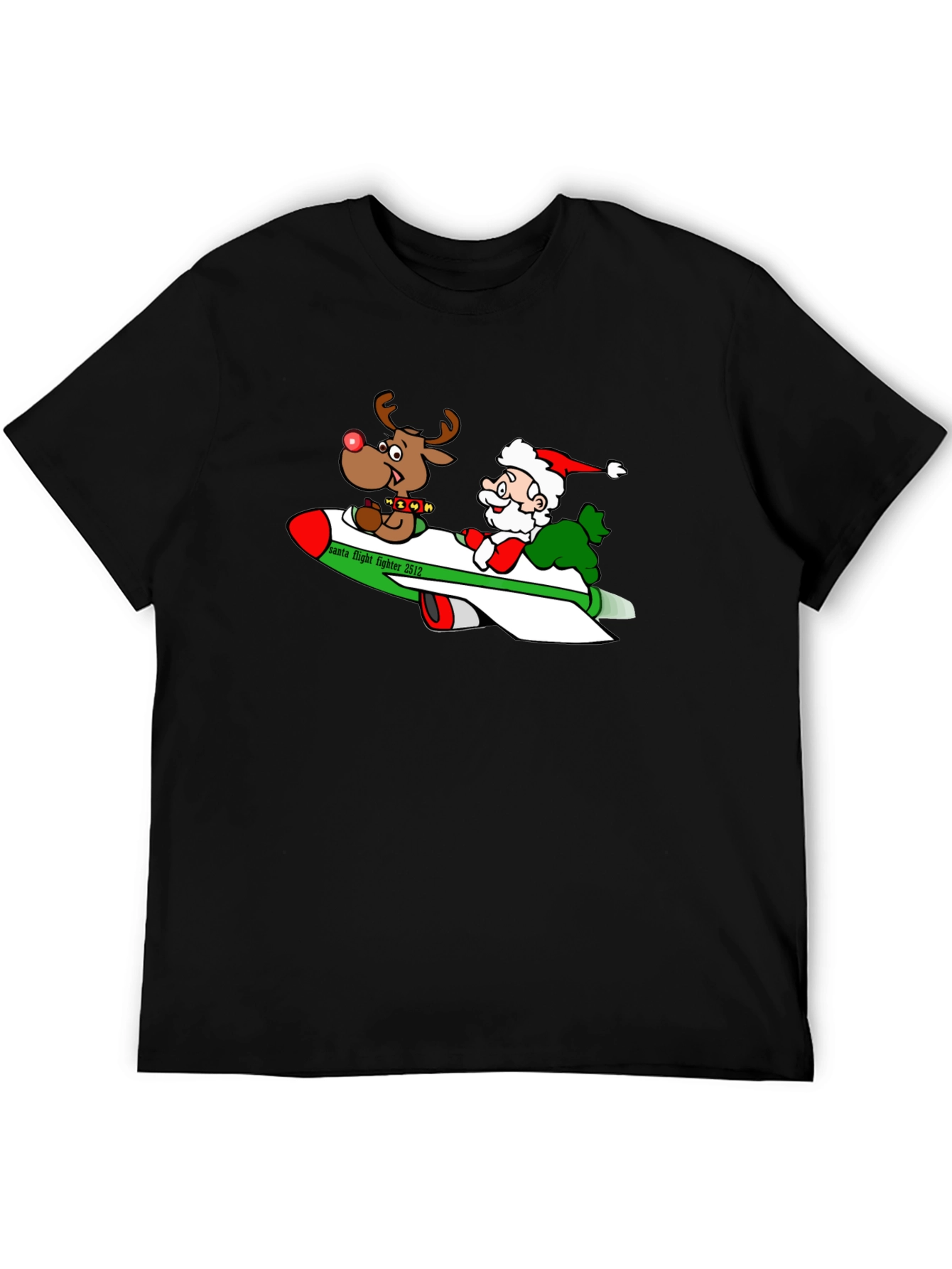 Festive Santas Flight T-Shirt