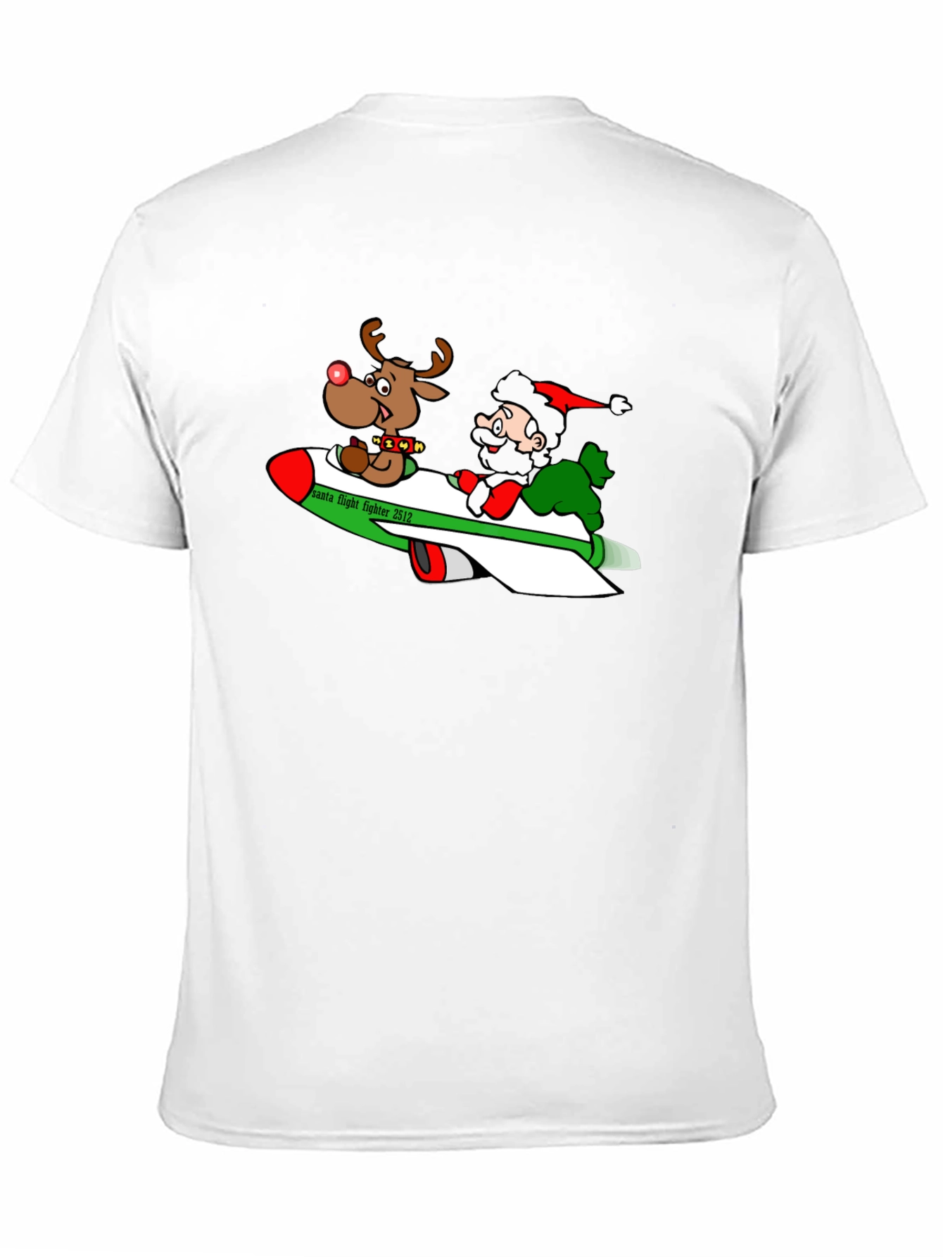 Festive Santas Flight T-Shirt