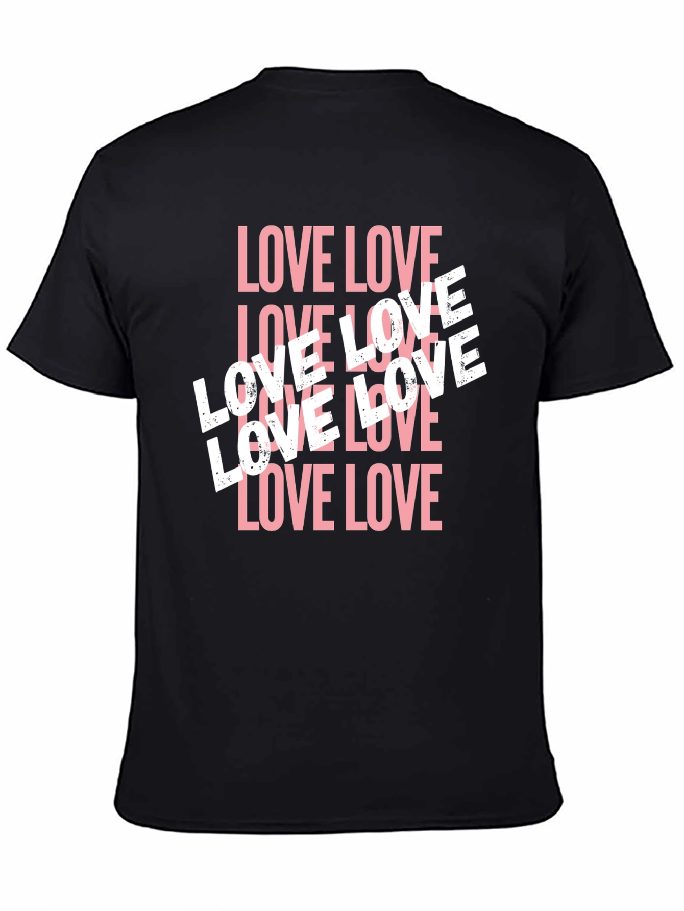 Love Graphic Tee - Stylish Black T-Shirt