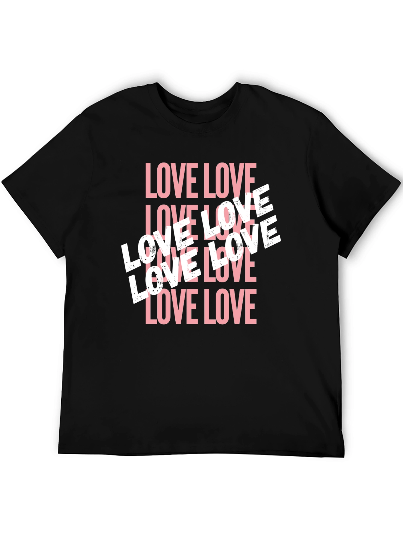 Love Graphic Tee - Stylish Black T-Shirt