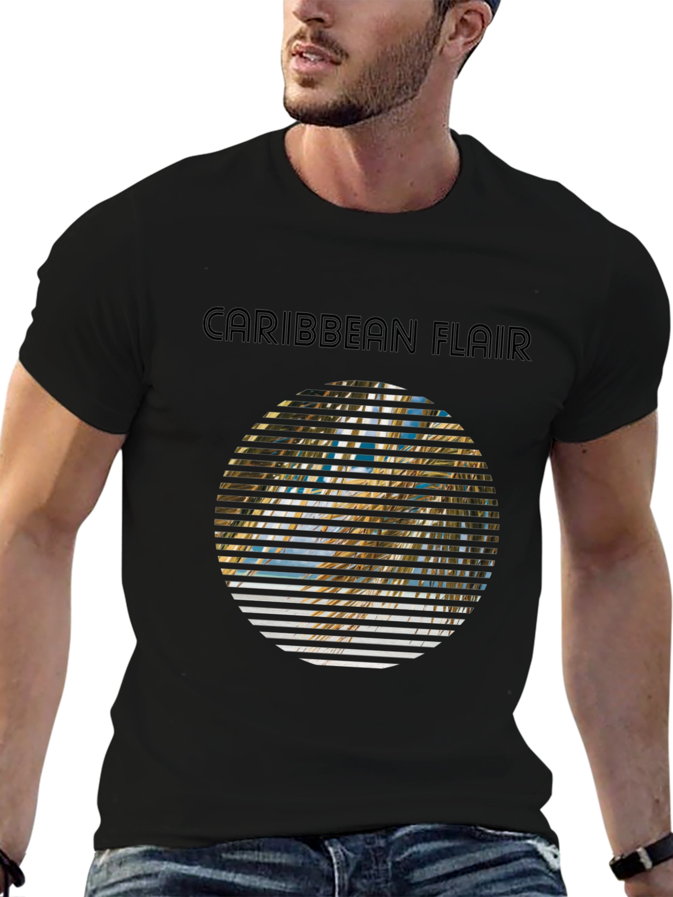 Caribbean Flair Graphic Tee