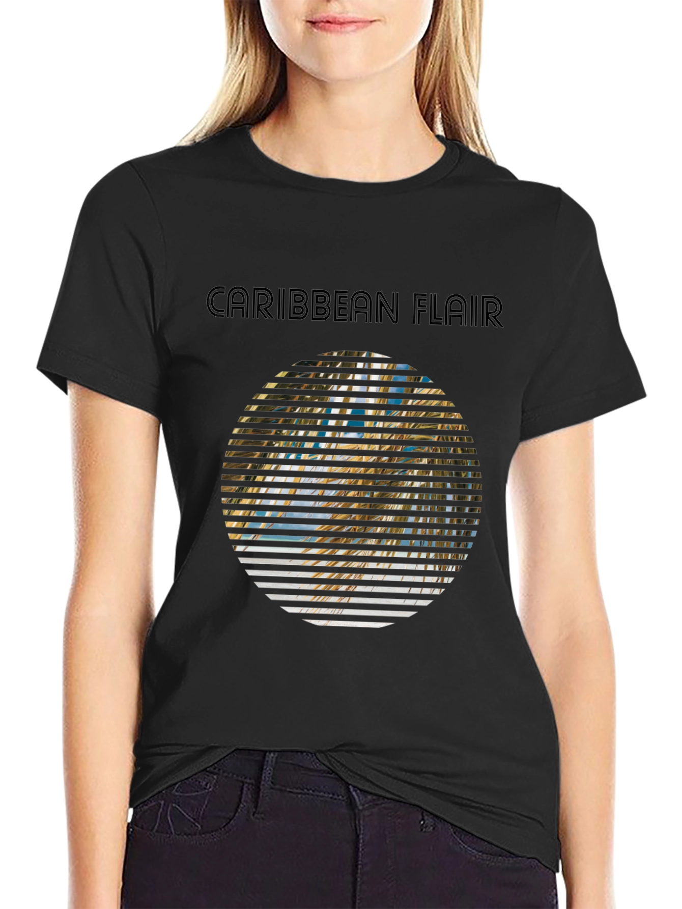 Caribbean Flair Graphic Tee