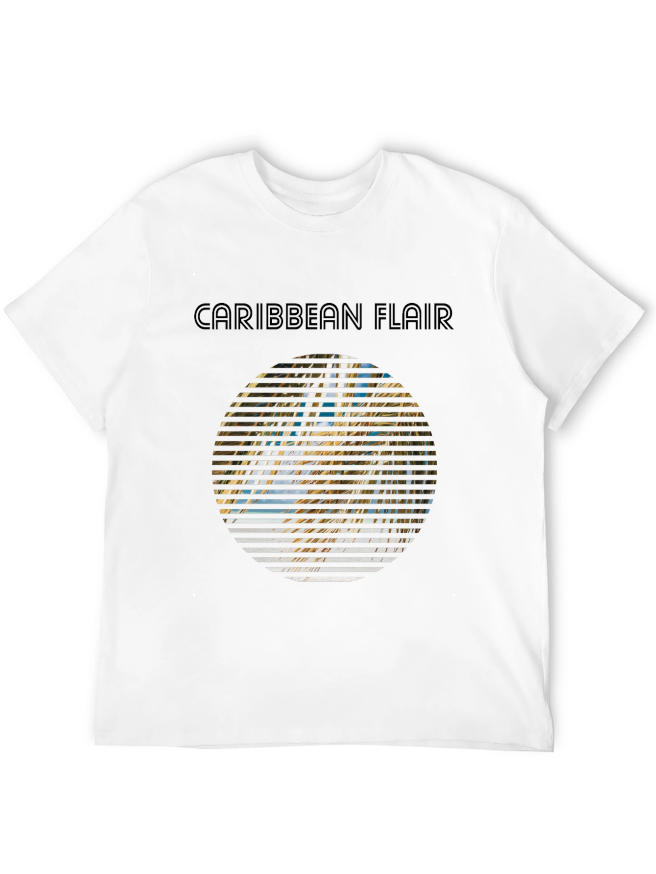 Caribbean Flair Graphic Tee