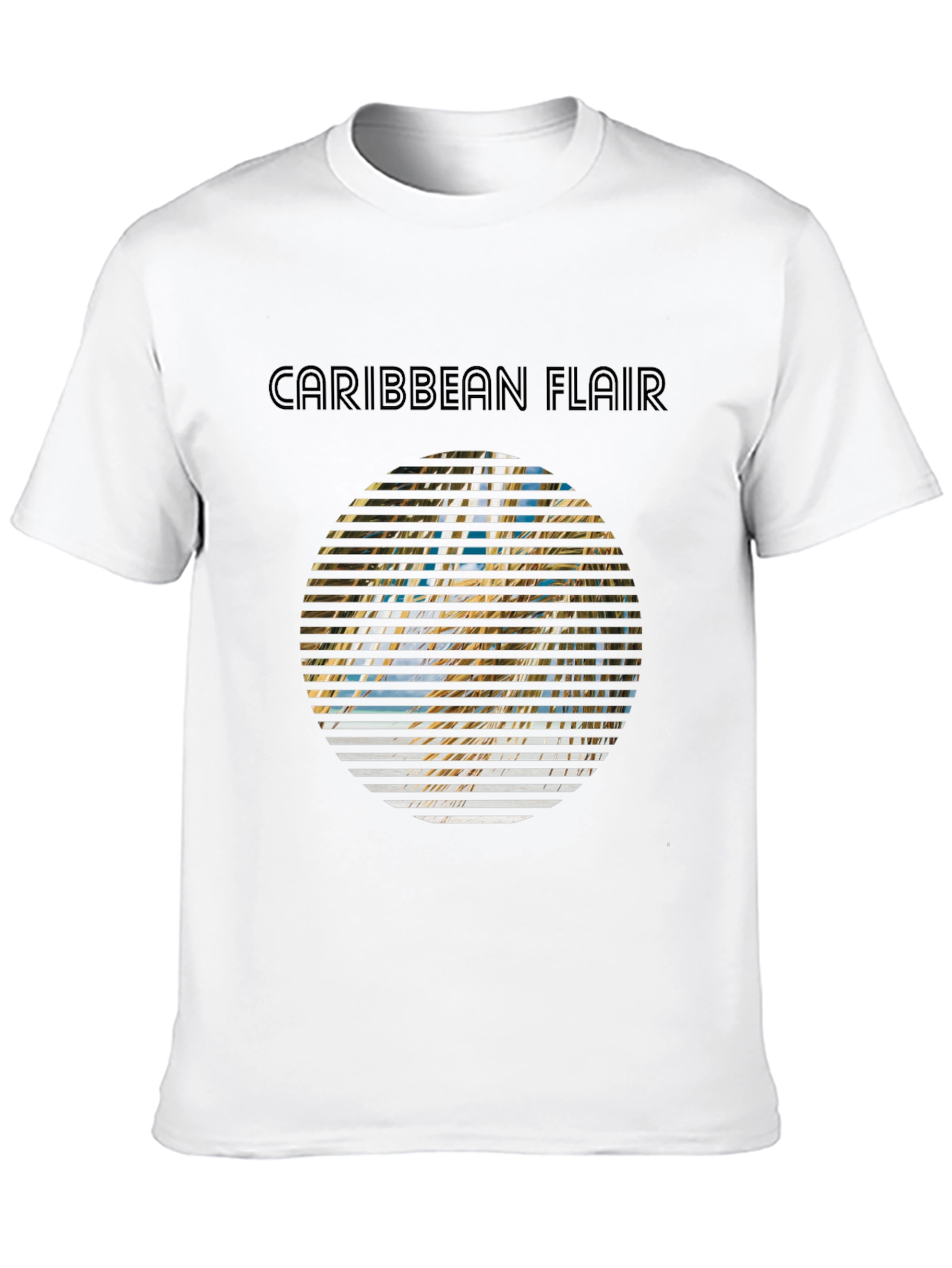 Caribbean Flair Graphic Tee