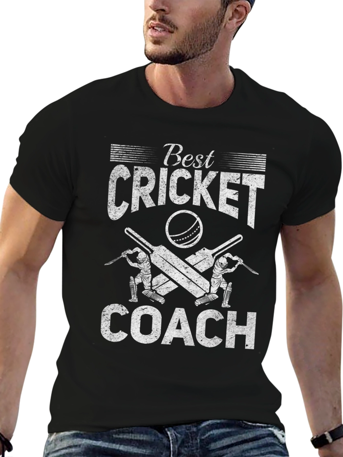 Best Cricket Coach Graphic Tee