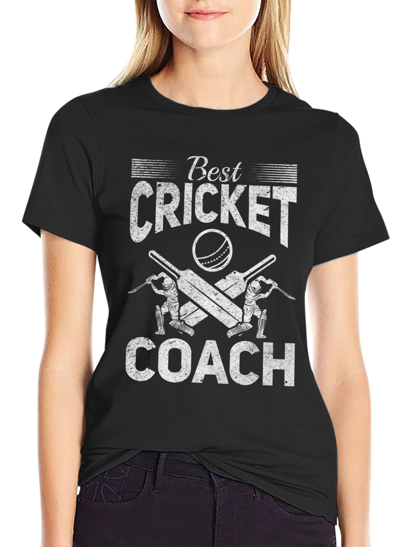 Best Cricket Coach Graphic Tee