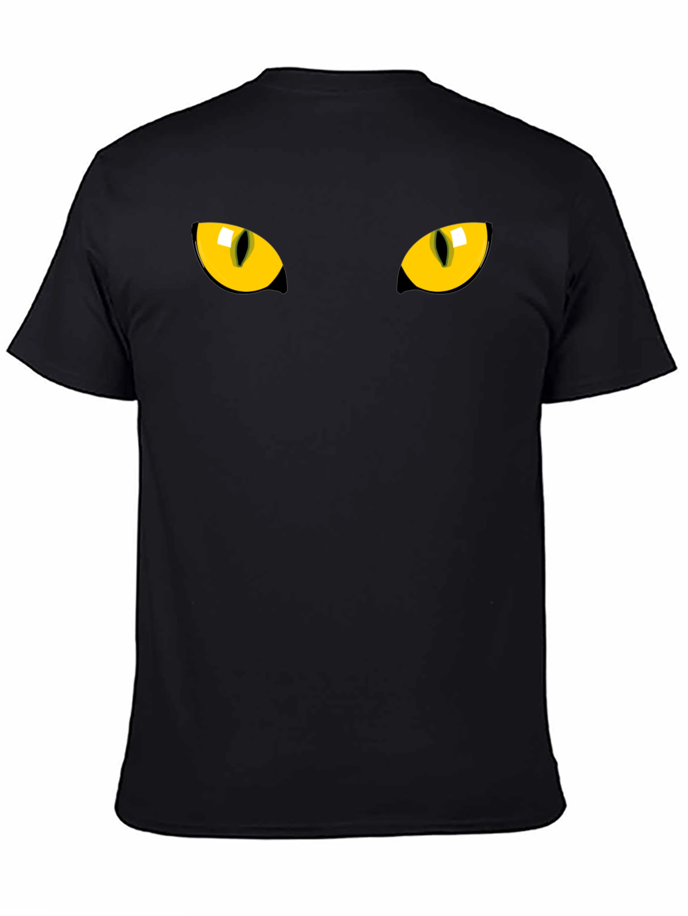 Black Cat Eyes Graphic T-Shirt
