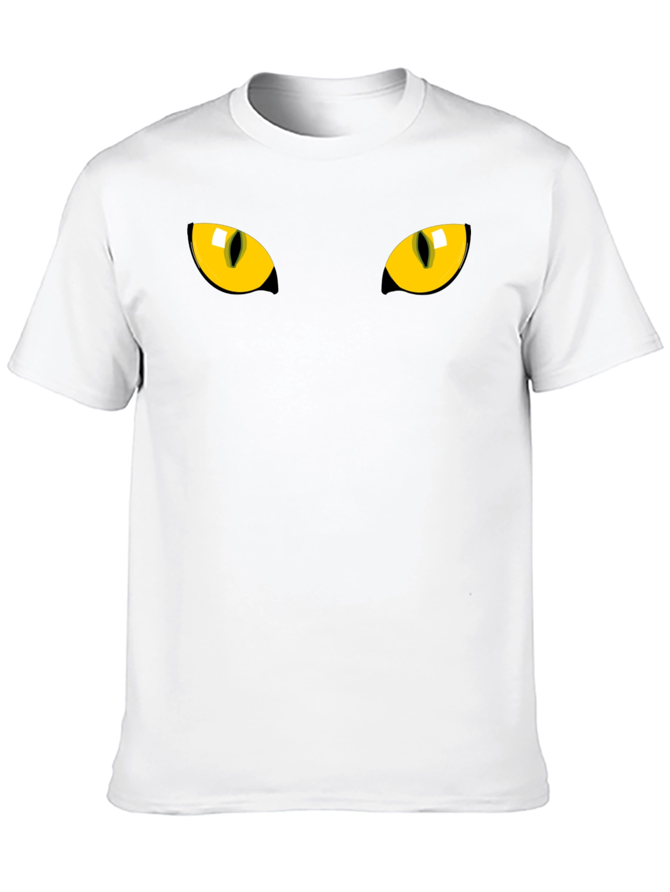 Black Cat Eyes Graphic T-Shirt