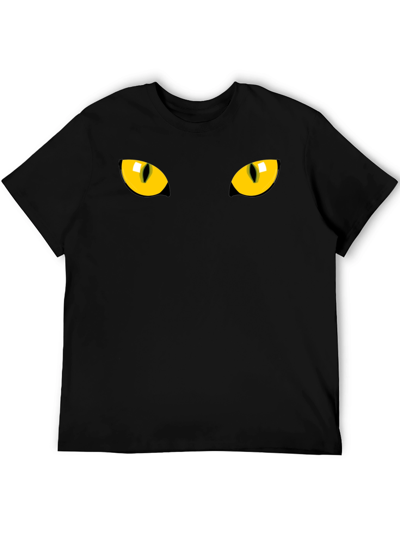 Black Cat Eyes Graphic T-Shirt
