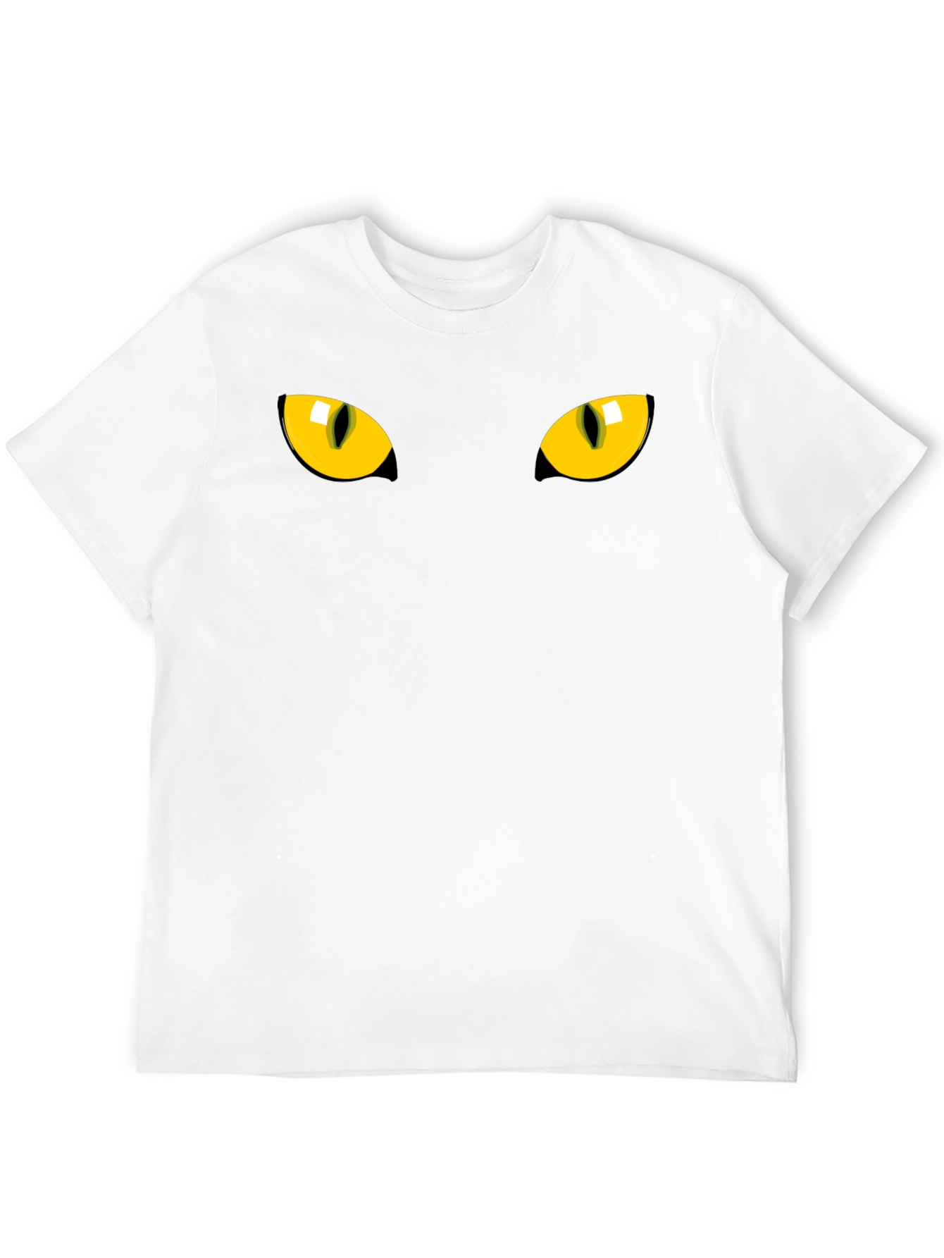 Black Cat Eyes Graphic T-Shirt