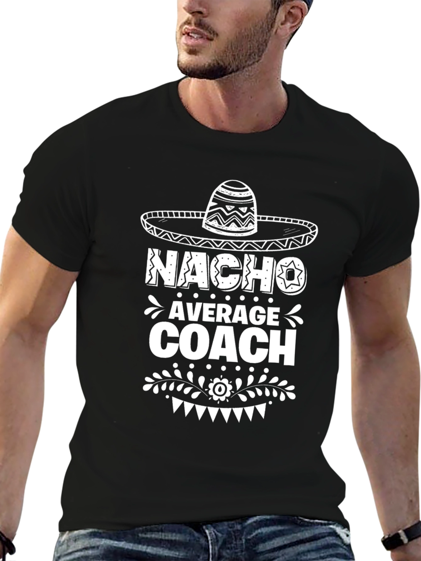 Nacho Average Coach T-Shirt Funny Graphic Tee