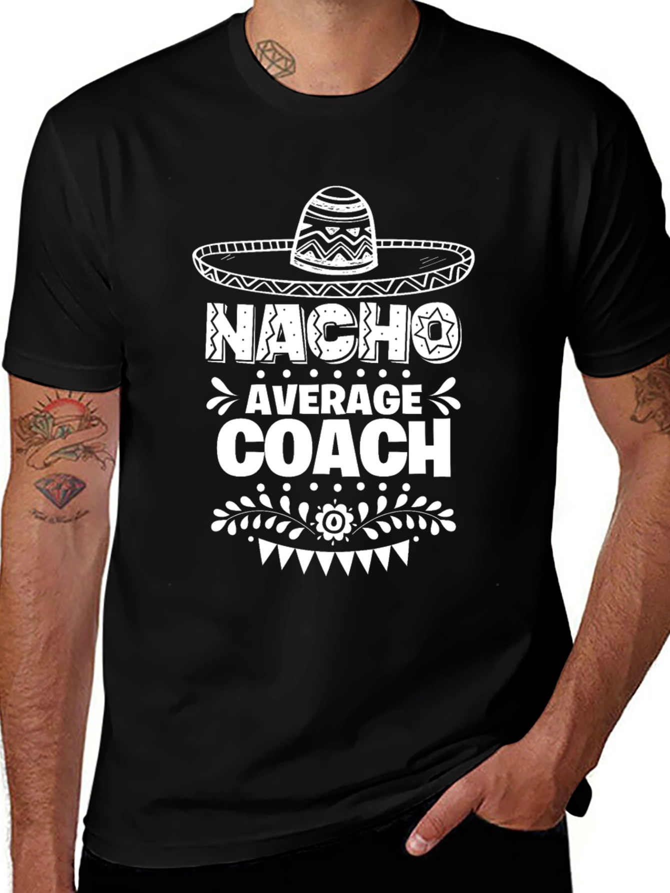 Nacho Average Coach T-Shirt Funny Graphic Tee