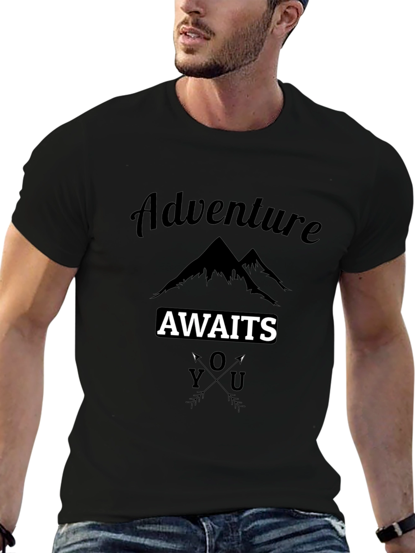 Adventure Awaits Graphic Tee - Outdoor Enthusiast Shirt