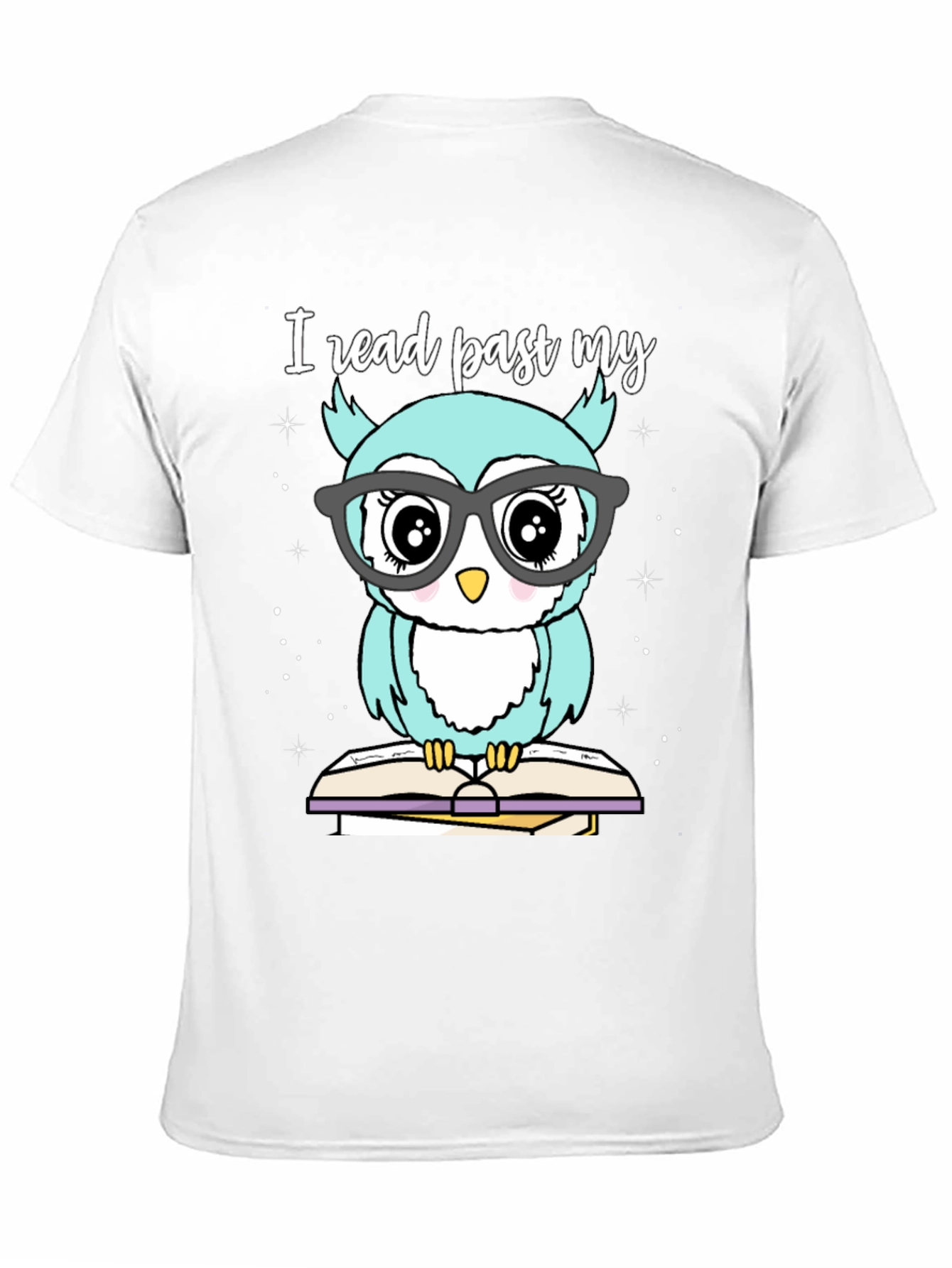 Owl Reading T-Shirt | Book Lover Tee