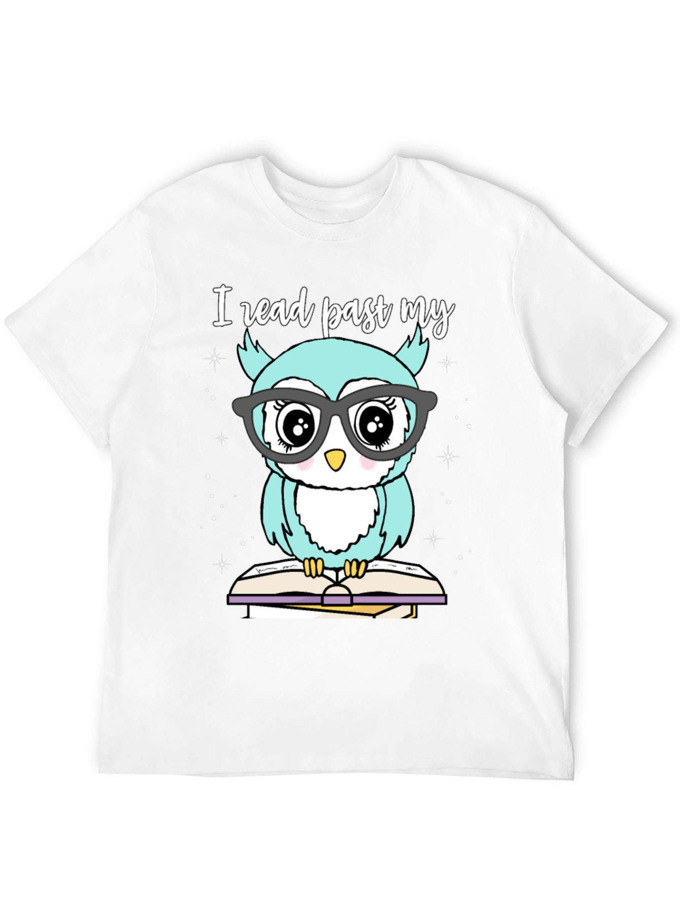 Owl Reading T-Shirt | Book Lover Tee