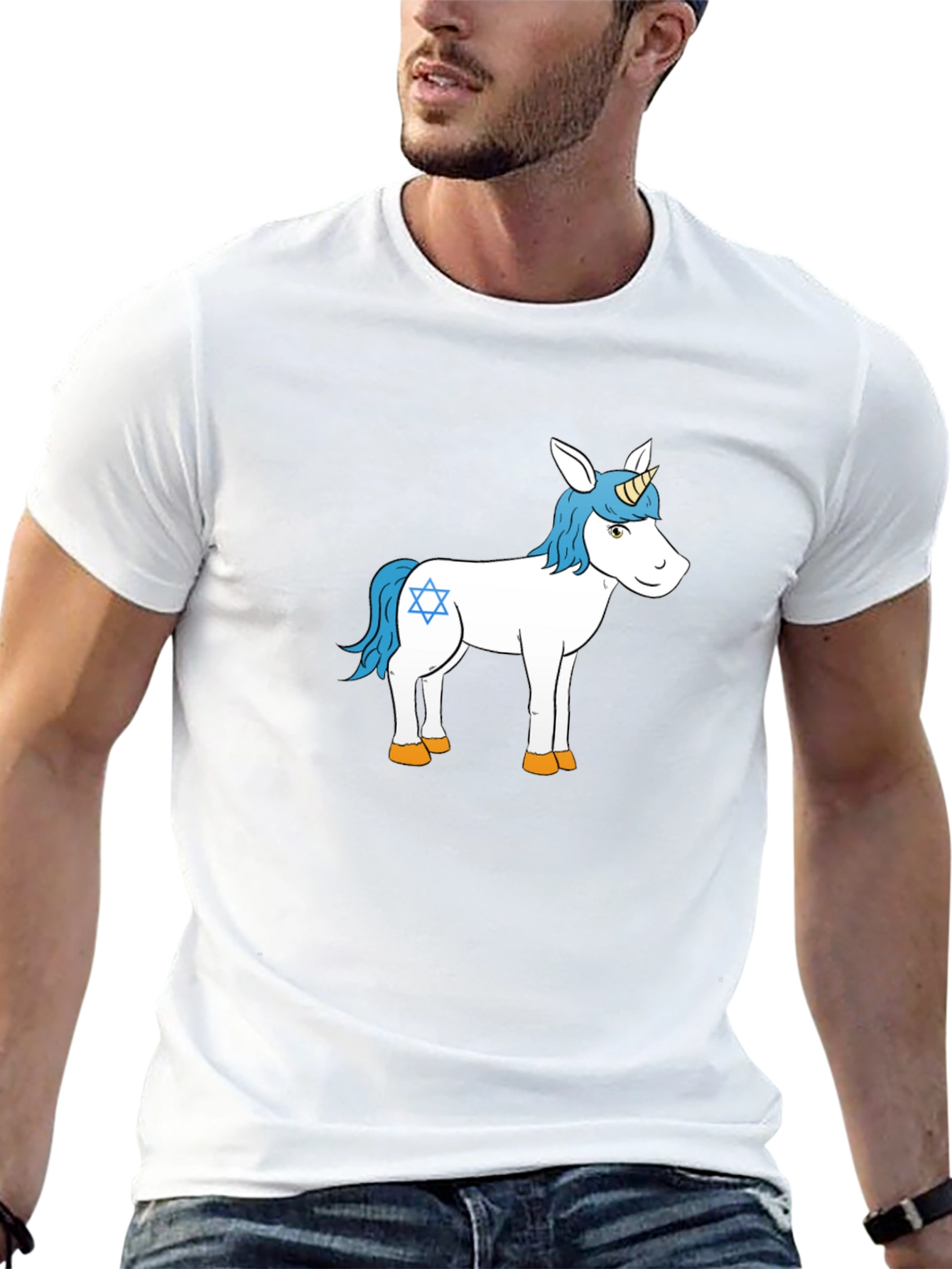 Unicorn Graphic Tee - Black