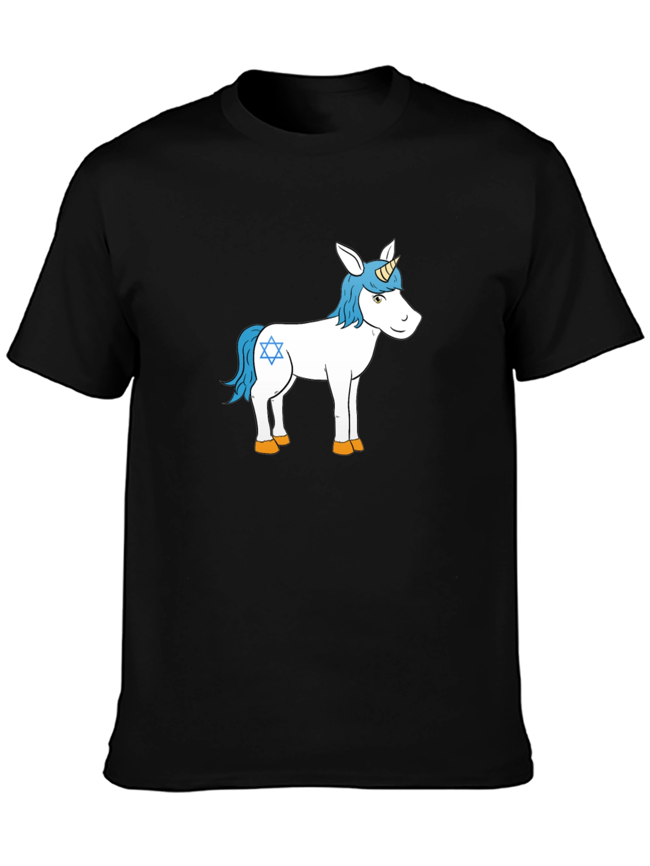 Unicorn Graphic Tee - Black