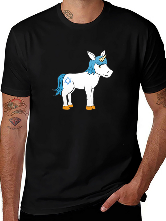 Unicorn Graphic Tee - Black