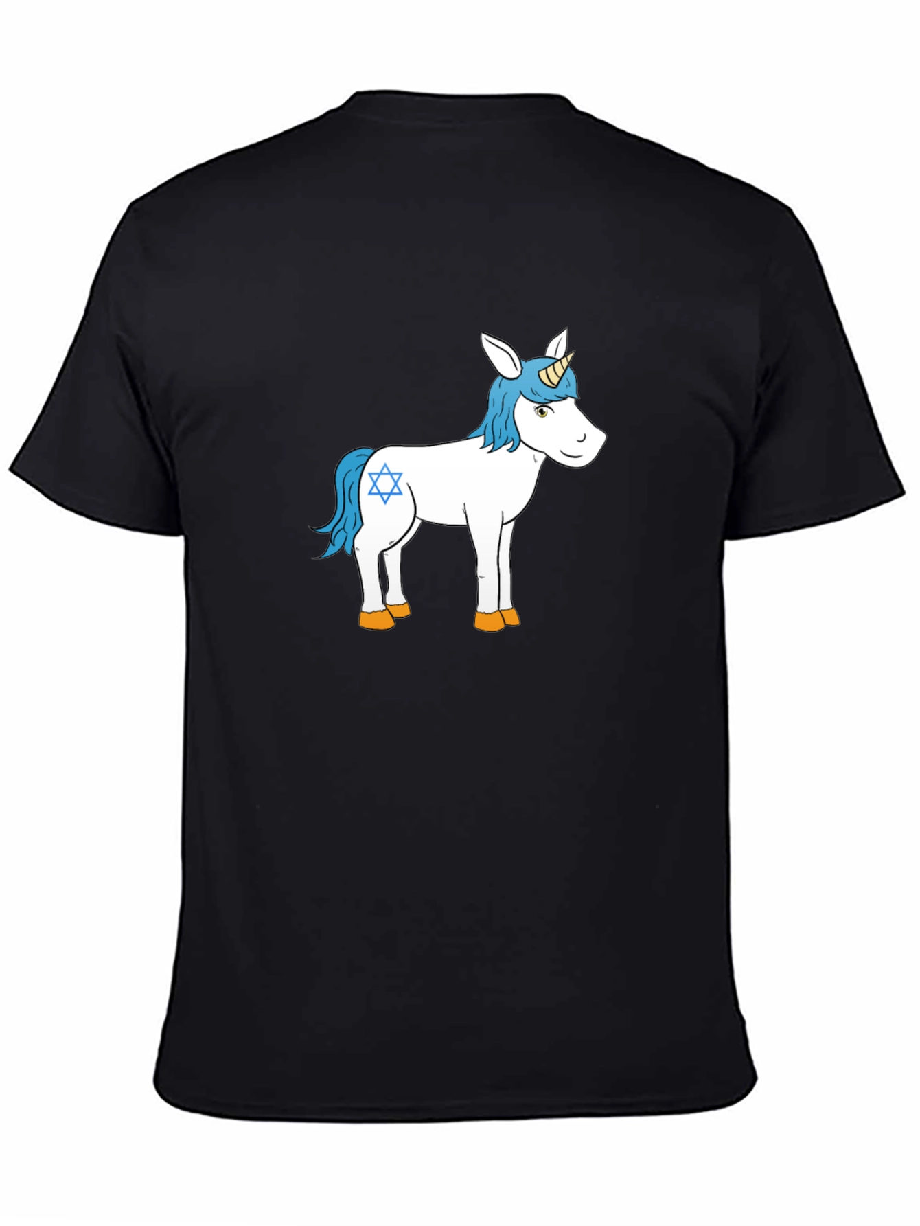 Unicorn Graphic Tee - Black