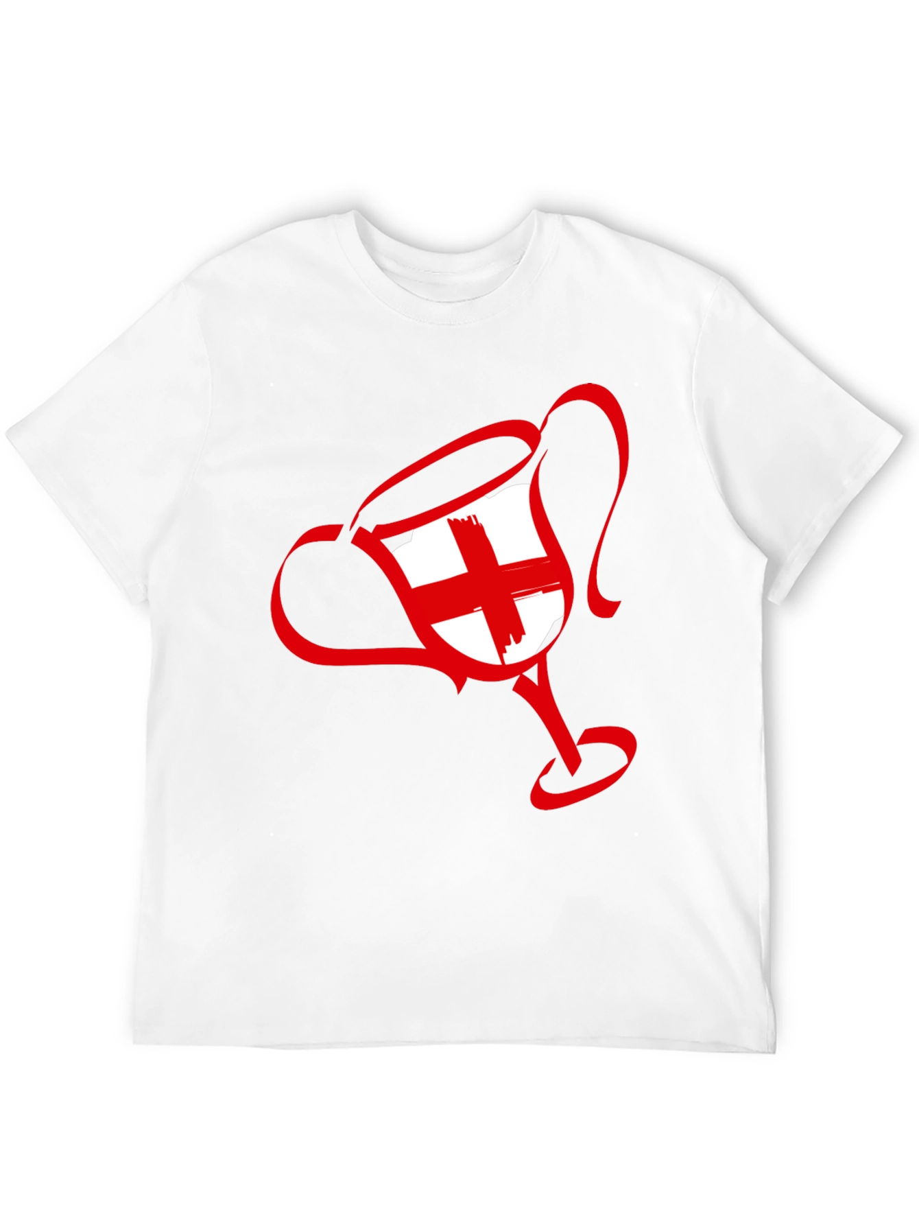 England Flag Trophy Graphic T-Shirt