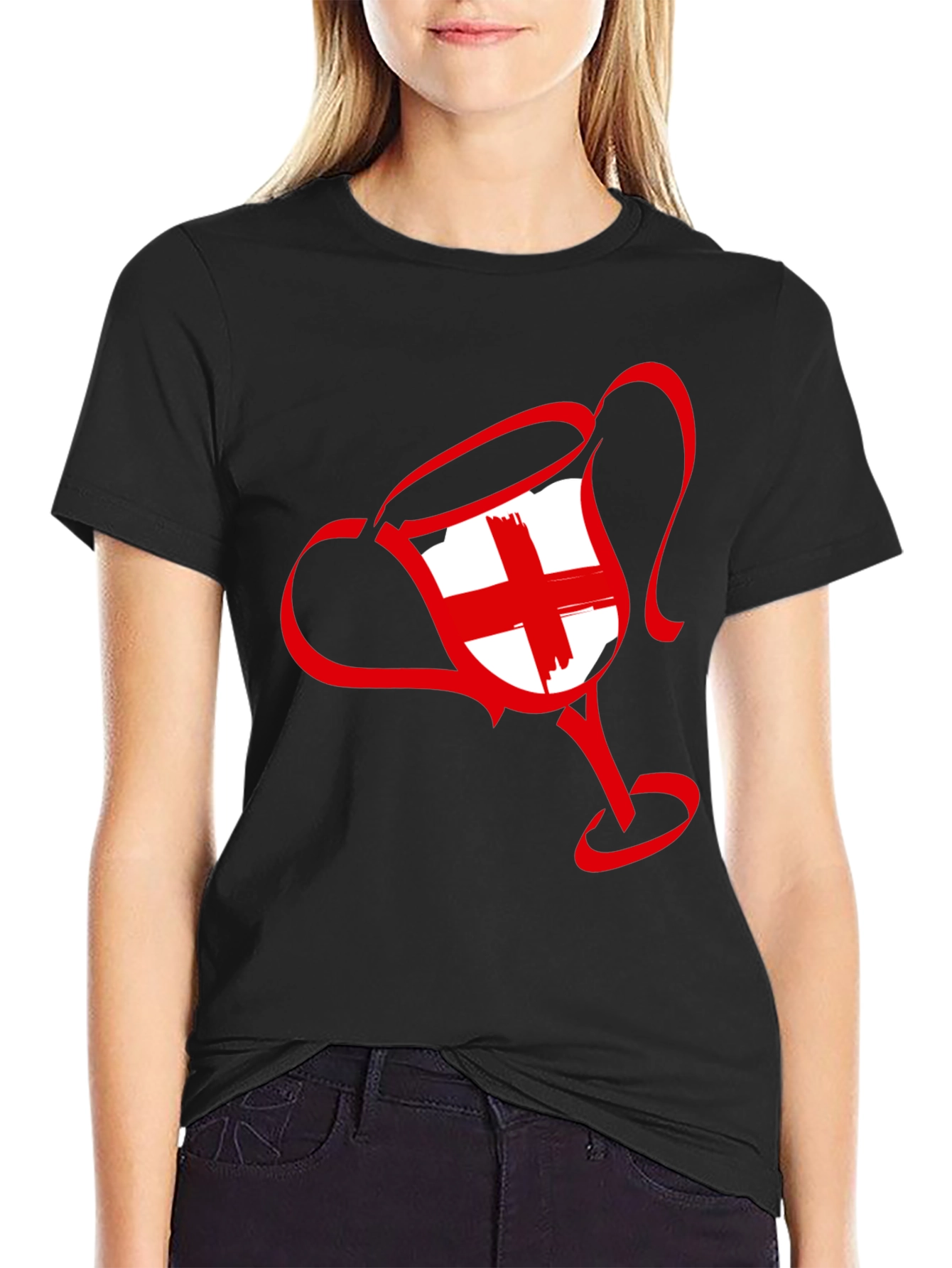 England Flag Trophy Graphic T-Shirt