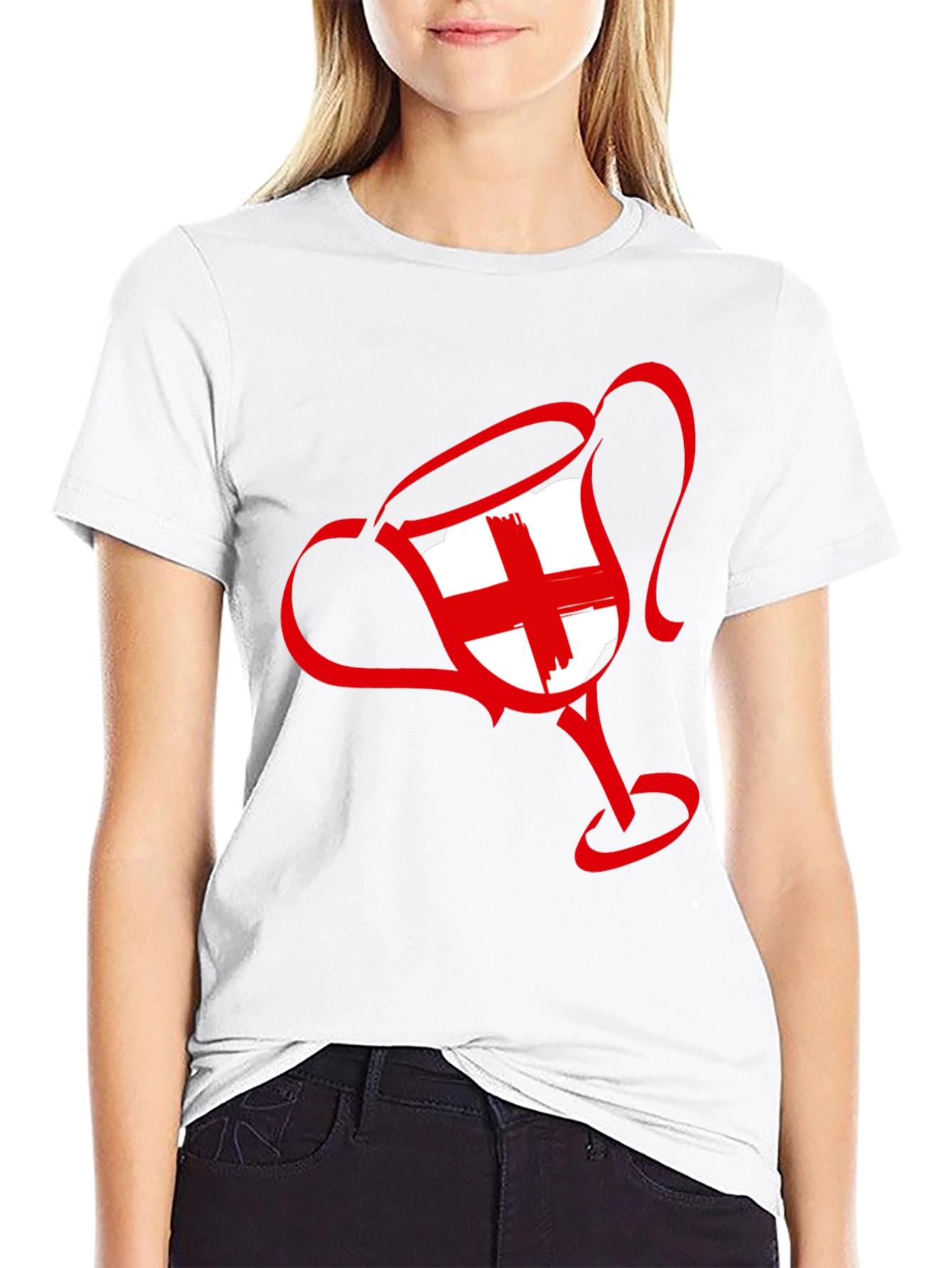 England Flag Trophy Graphic T-Shirt