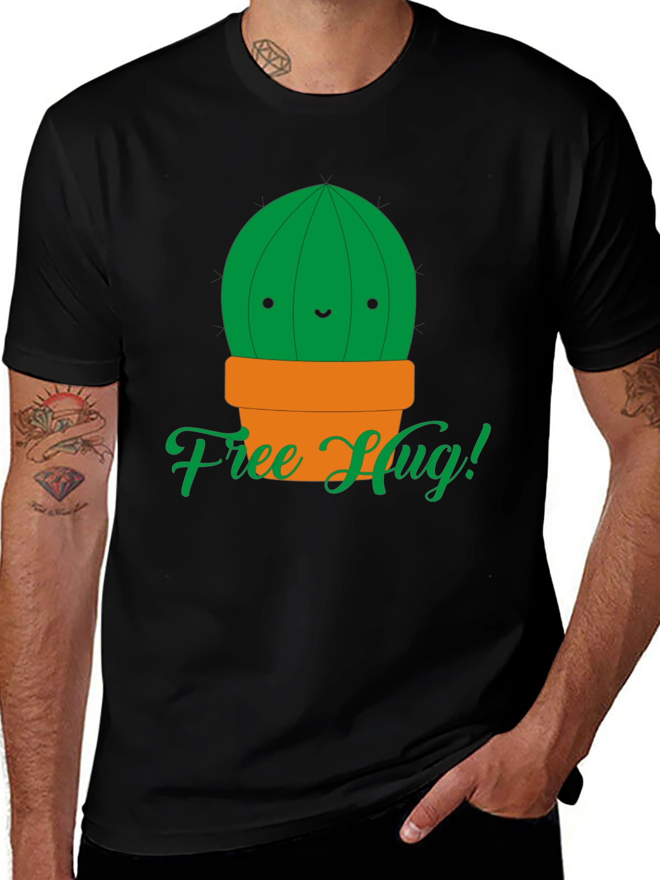 Free Hug Cactus T-Shirt
